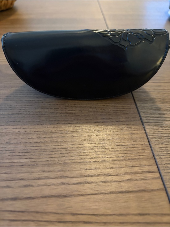 Vintage Versace Brown and Cream Frame Sunglasses with Rhinestone Accents